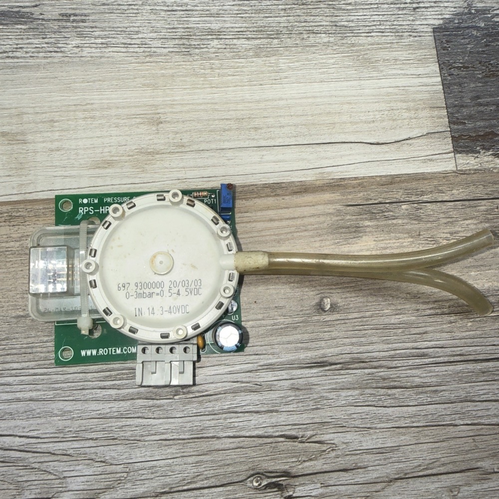 Rotem Static Pressure Sensor Untested - As Is
